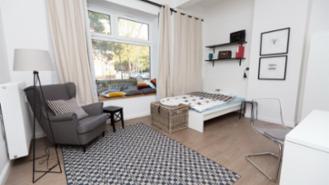 Möbliertes 19 qm großes WG-Zimmer ab dem 01.07 in Hamburg in Hamburg Barmbek/Eilbek