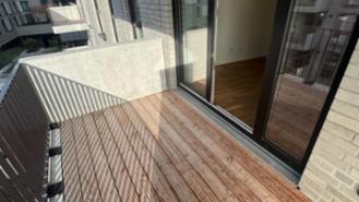 Balkon von Zimmer 1