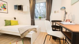Möbliertes 11 qm großes WG-Zimmer zum 01.08  in Hamburg Horn