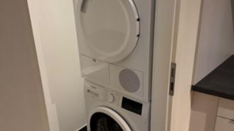 Waschmaschine und Trockner